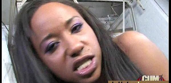  Naughty black wife gang banged by white friends 29